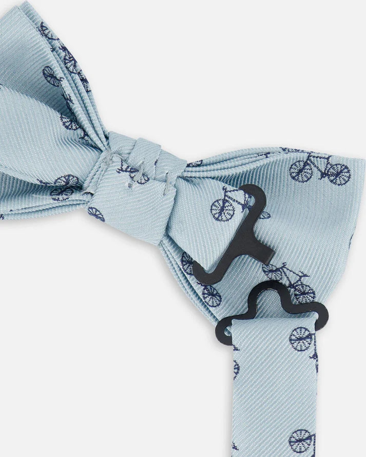 Pale Blue Pedal Bow Tie