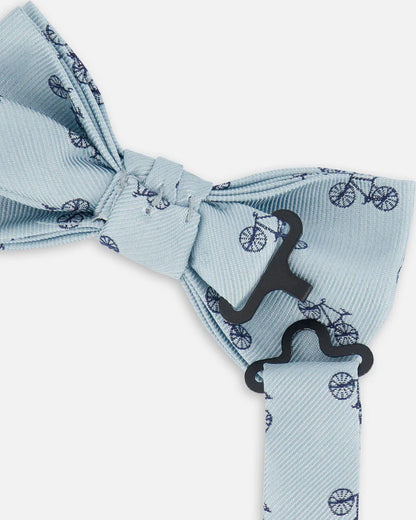 Pale Blue Pedal Bow Tie