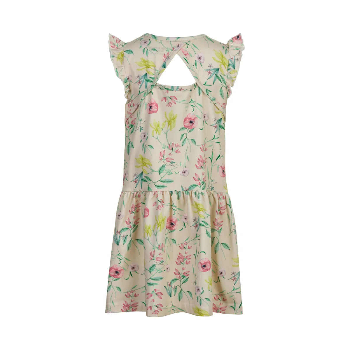 Creamie Peep Hole Floral Dress