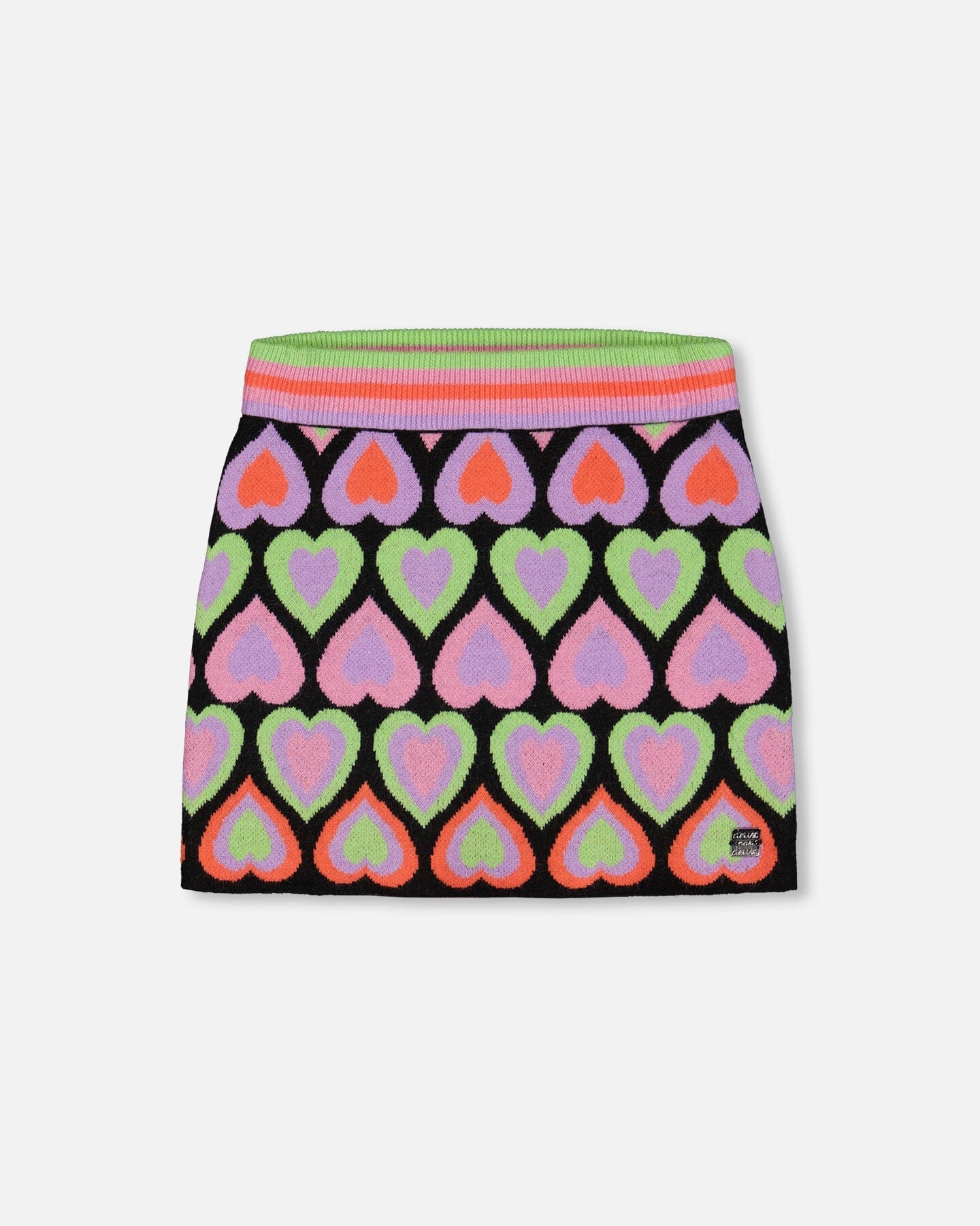 I 'Heart' Multicolored Skirt Set