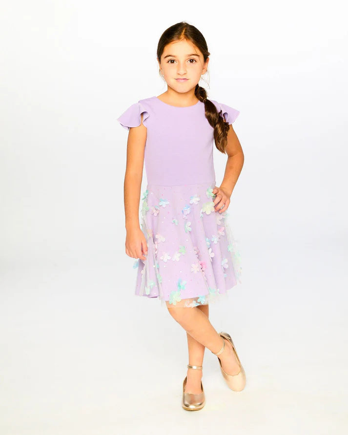Lavender Blossom Dress